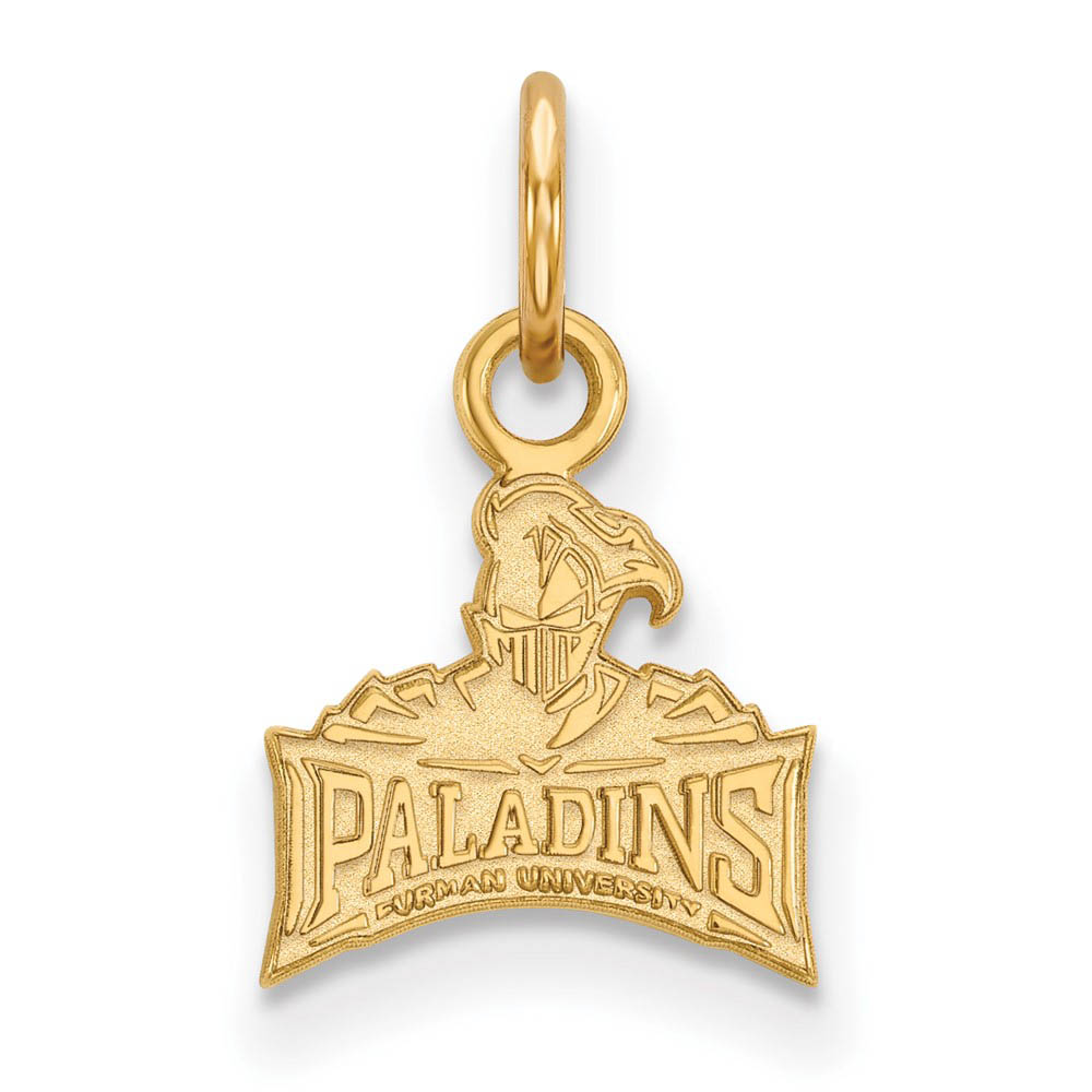 10k Yellow Gold Furman U (Tiny) Logo Charm or Pendant