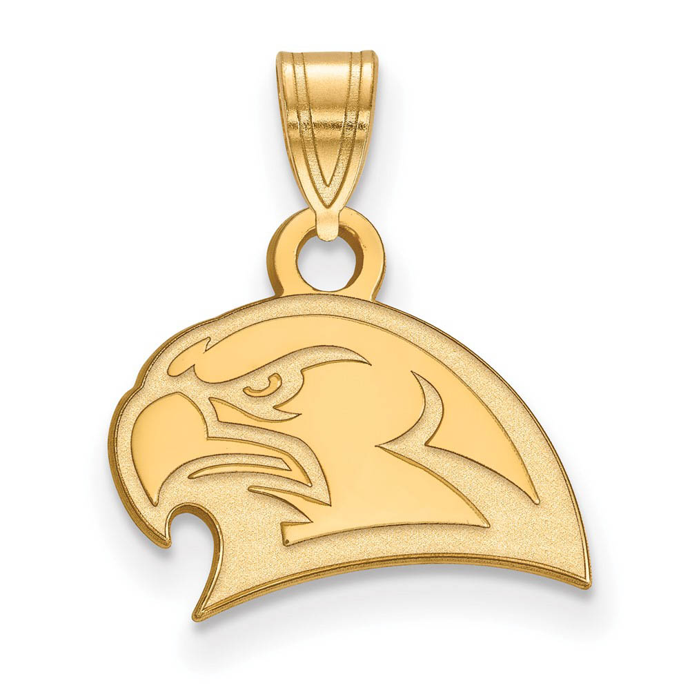 10k Yellow Gold Miami U Pendant