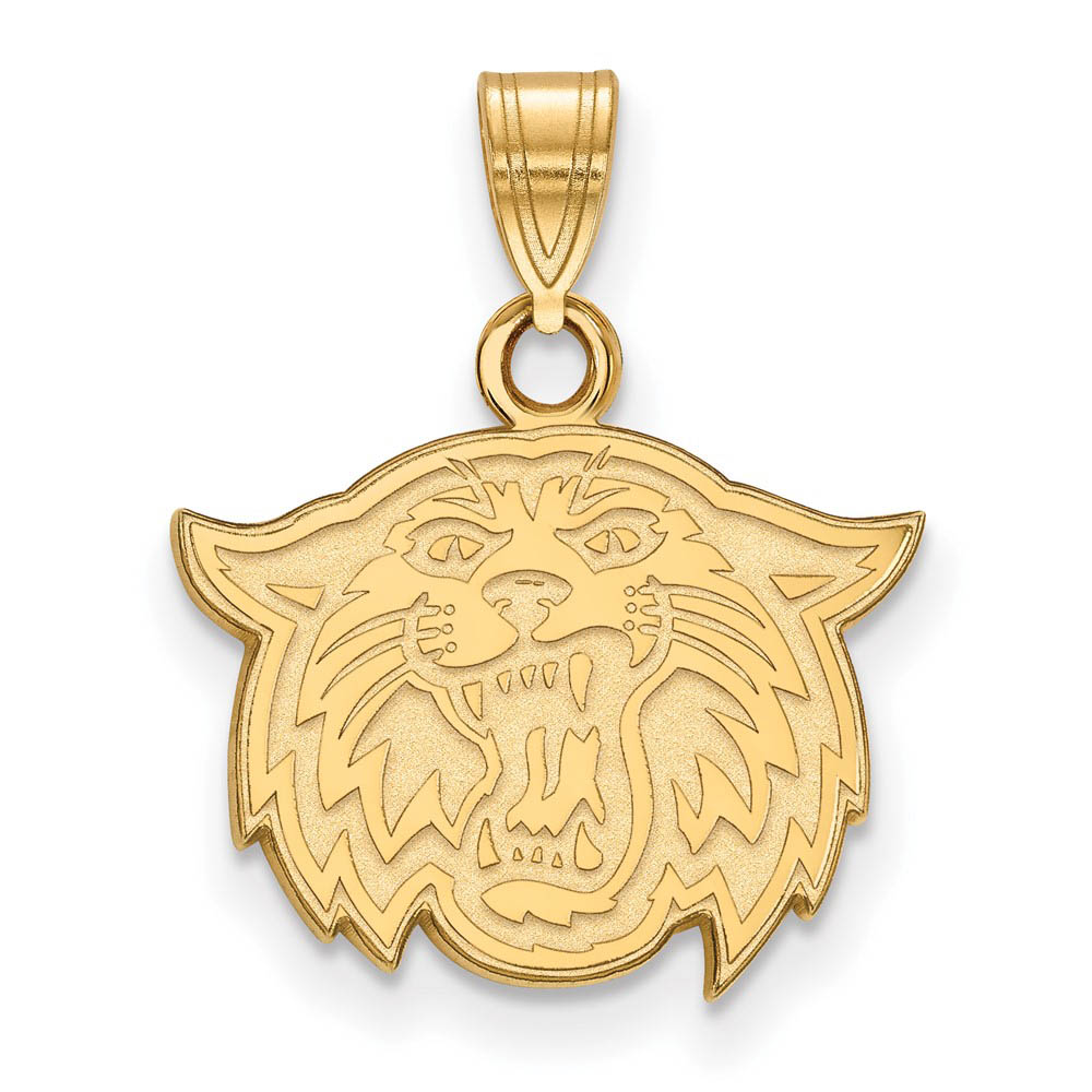 10k Yellow Gold Villanova U. Mascot Pendant