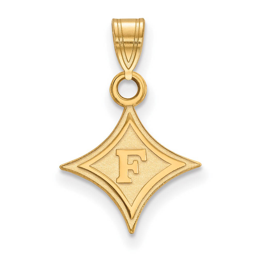 14k Yellow Gold Furman U Rhombus Pendant