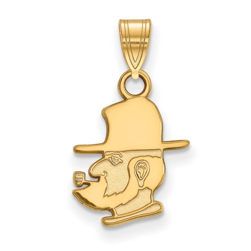 14k Yellow Gold Appalachian State Pendant