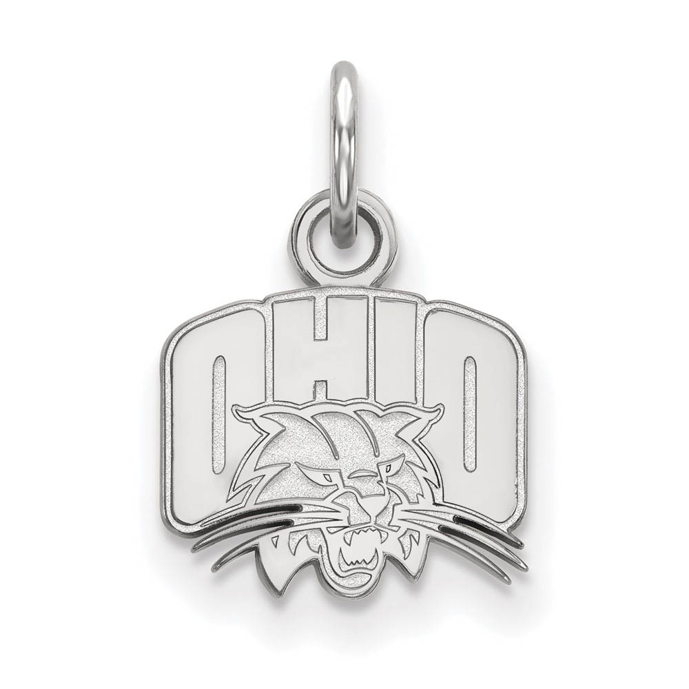 Sterling Silver Ohio U. (Tiny) Logo Charm or Pendant