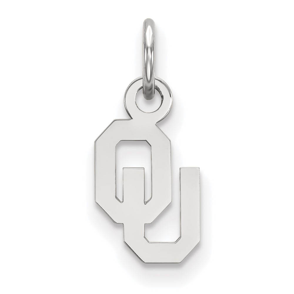 Sterling Silver U. of Oklahoma (Tiny) Charm or Pendant