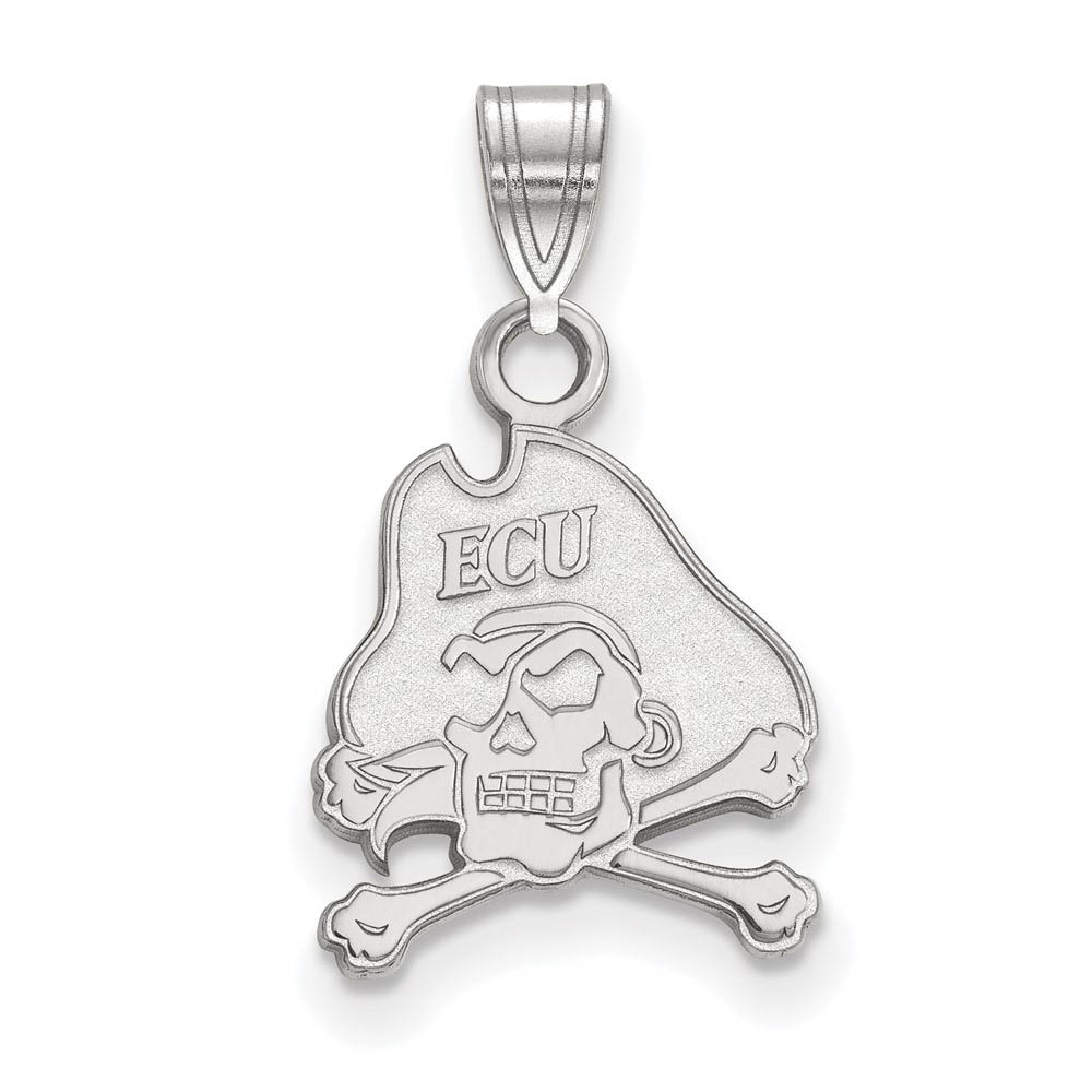 Sterling Silver East Carolina U Mascot Pendant