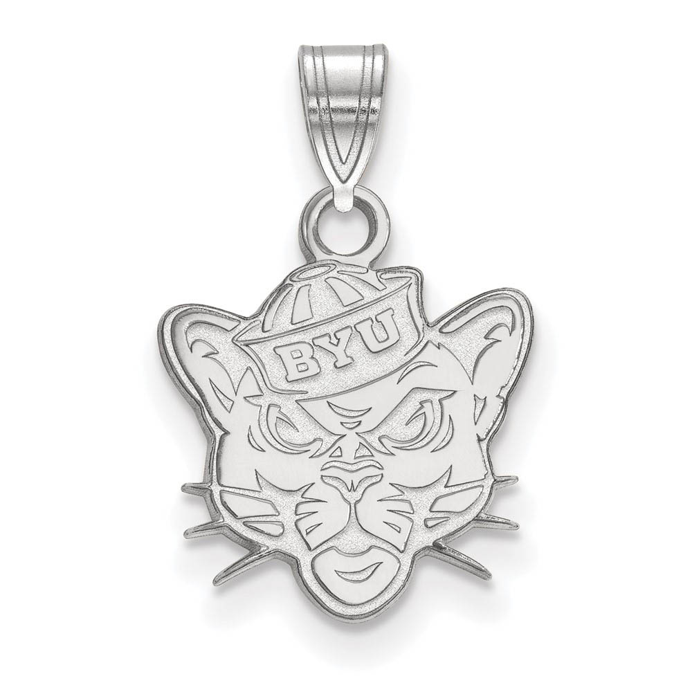 Sterling Silver Brigham Young U Pendant