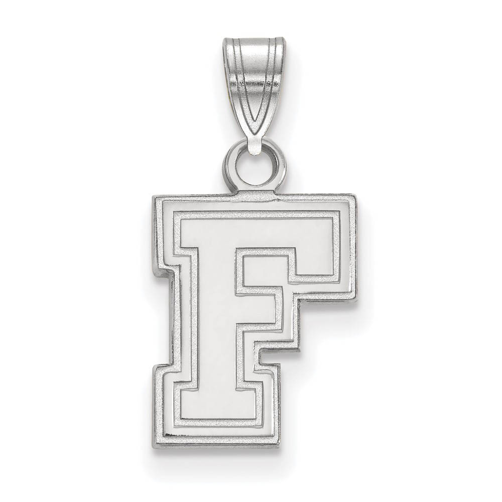 Sterling Silver Fordham U Pendant