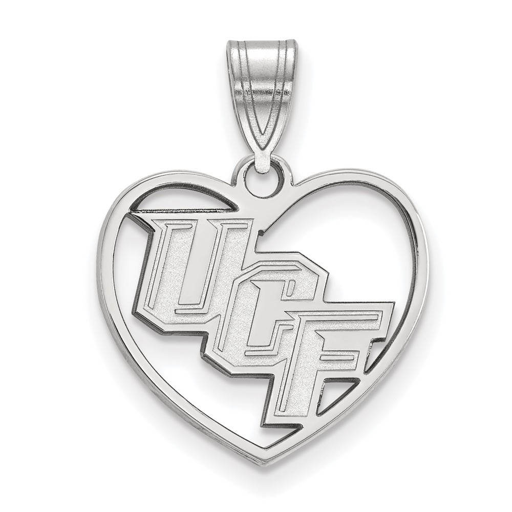 Sterling Silver Central Florida Heart Pendant