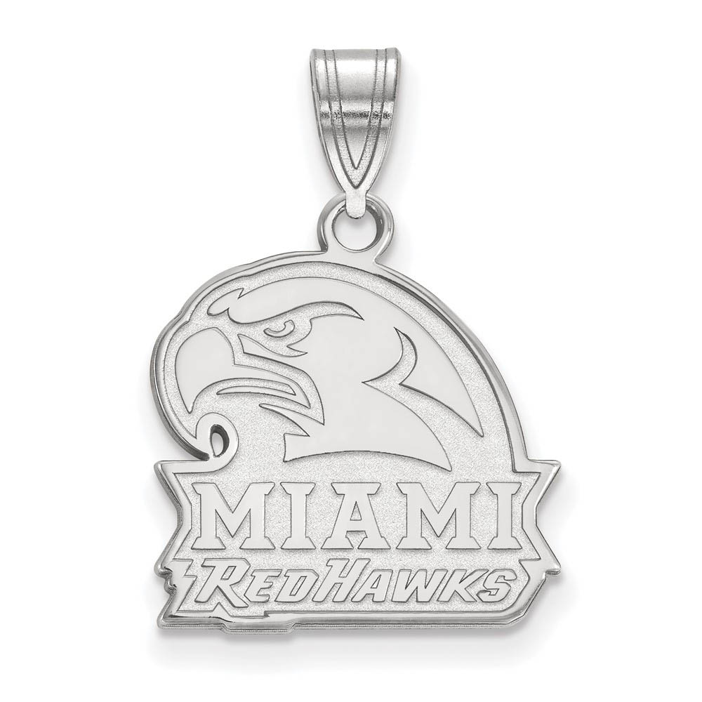 Sterling Silver Miami U Pendant