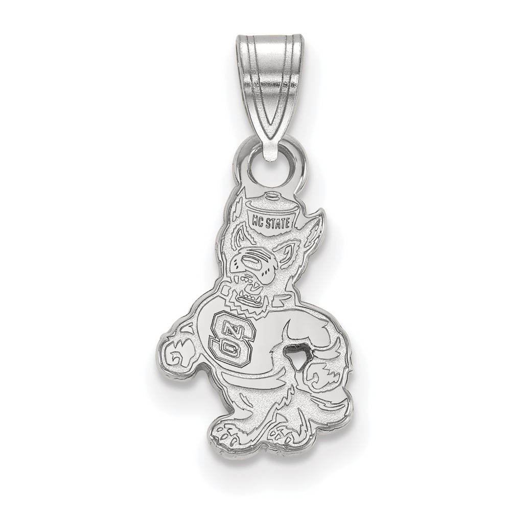 Sterling Silver North Carolina State Mascot Pendant