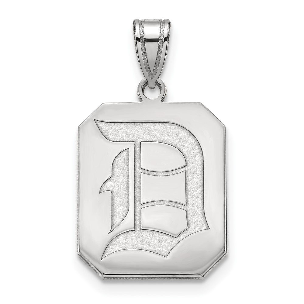10k White Gold Duquesne U Pendant