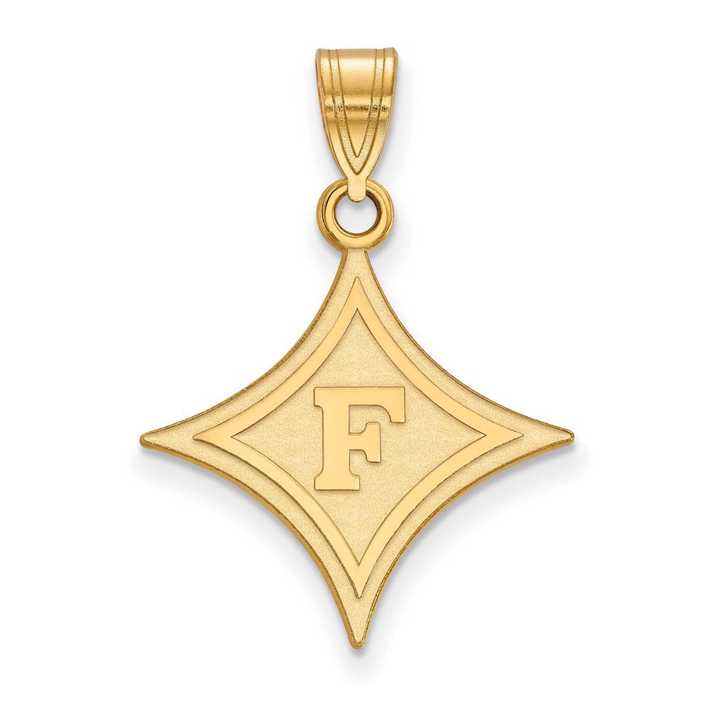 10k Yellow Gold Furman U Rhombus Pendant