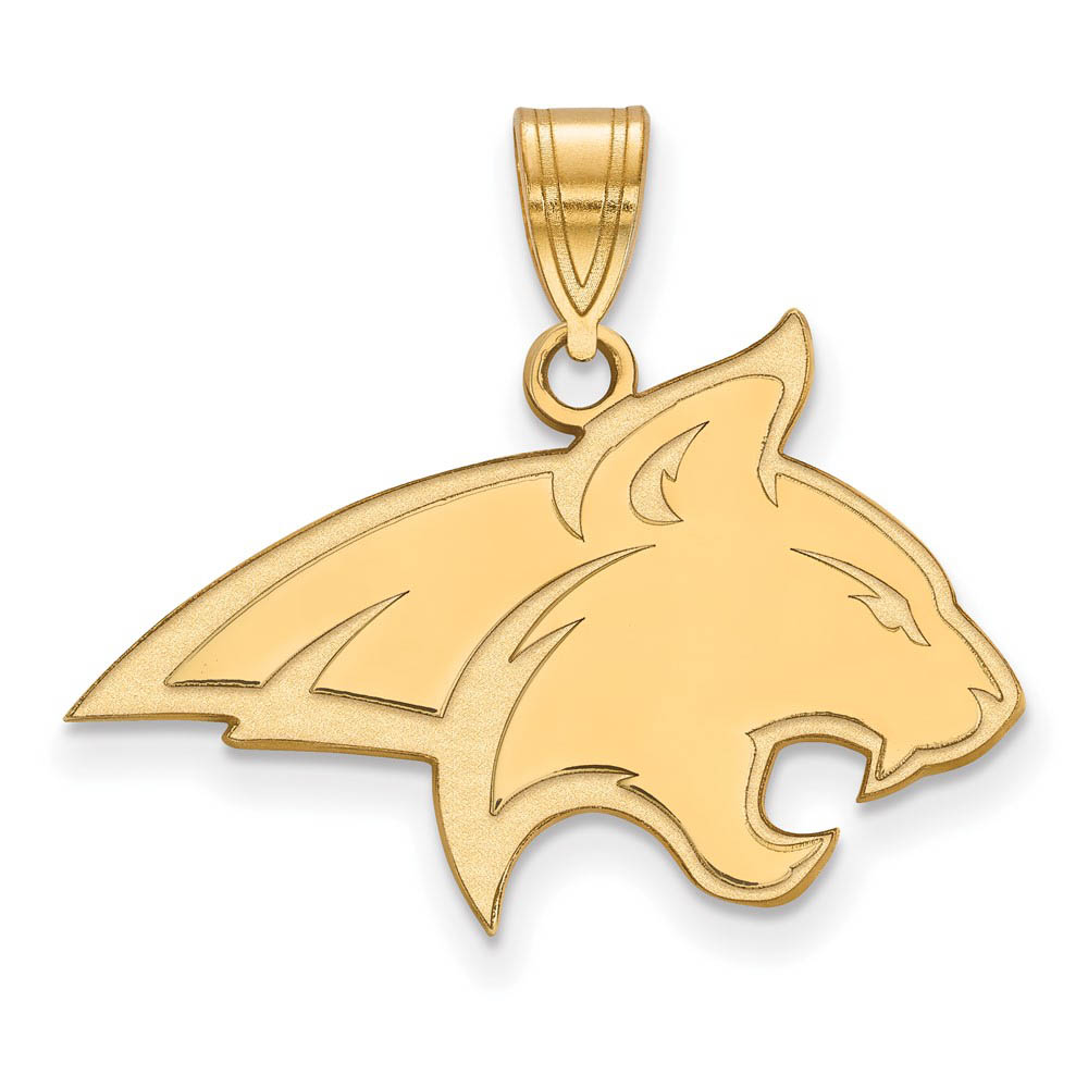 10k Yellow Gold Montana State Pendant