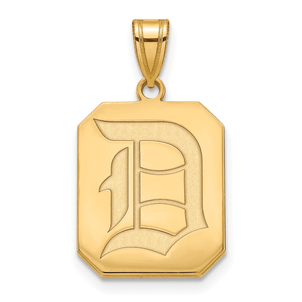 10k Yellow Gold Duquesne U Pendant