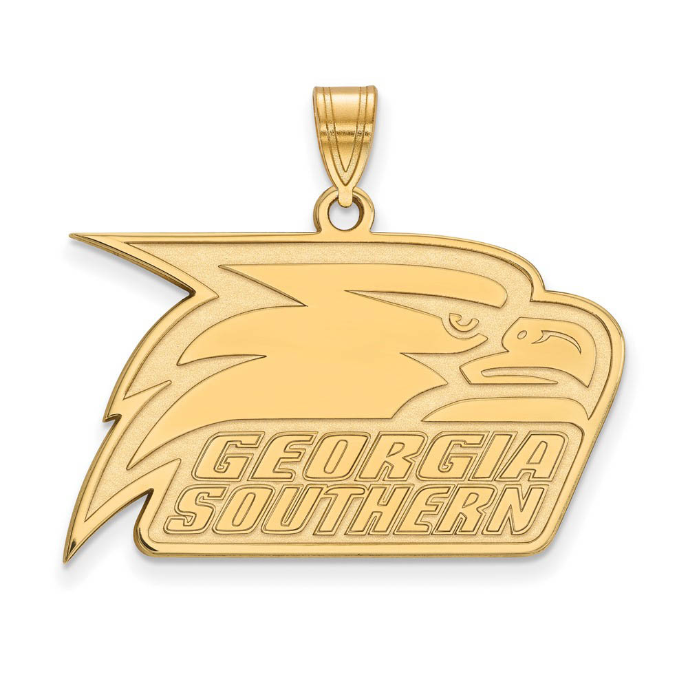 10k Yellow Gold Georgia Southern U Logo Pendant