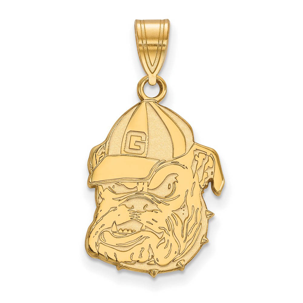 10k Yellow Gold U. of Georgia Mascot Pendant