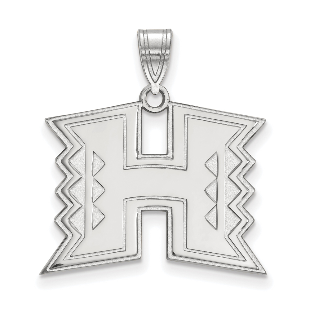 14k White Gold The U. of Hawai'i Pendant