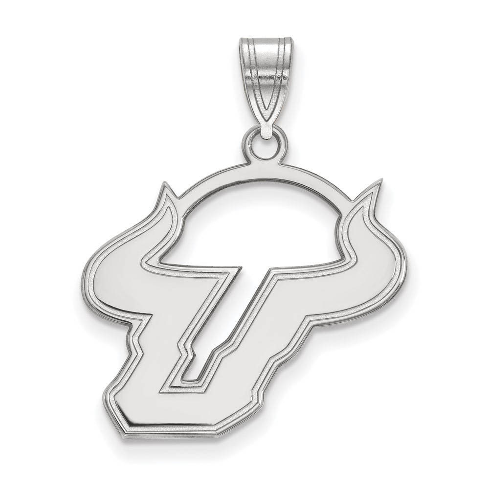 14k White Gold South Florida Pendant