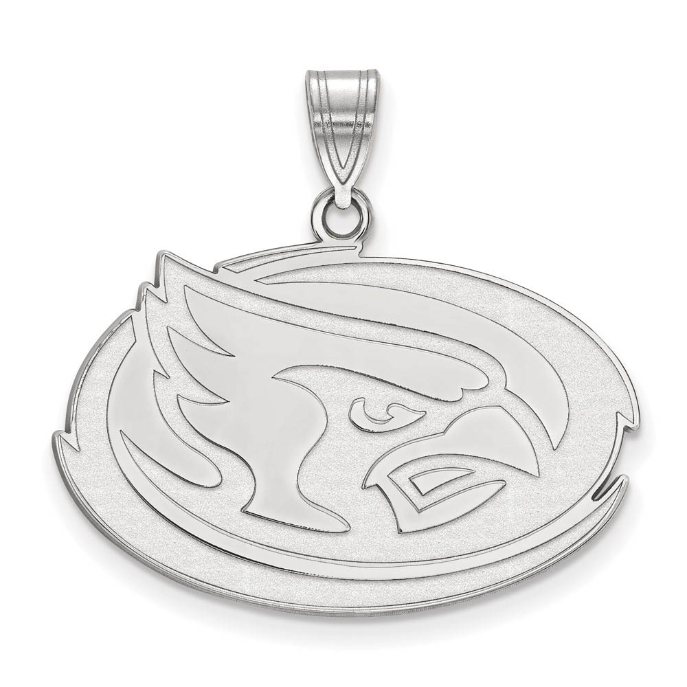 14k White Gold Iowa State Pendant