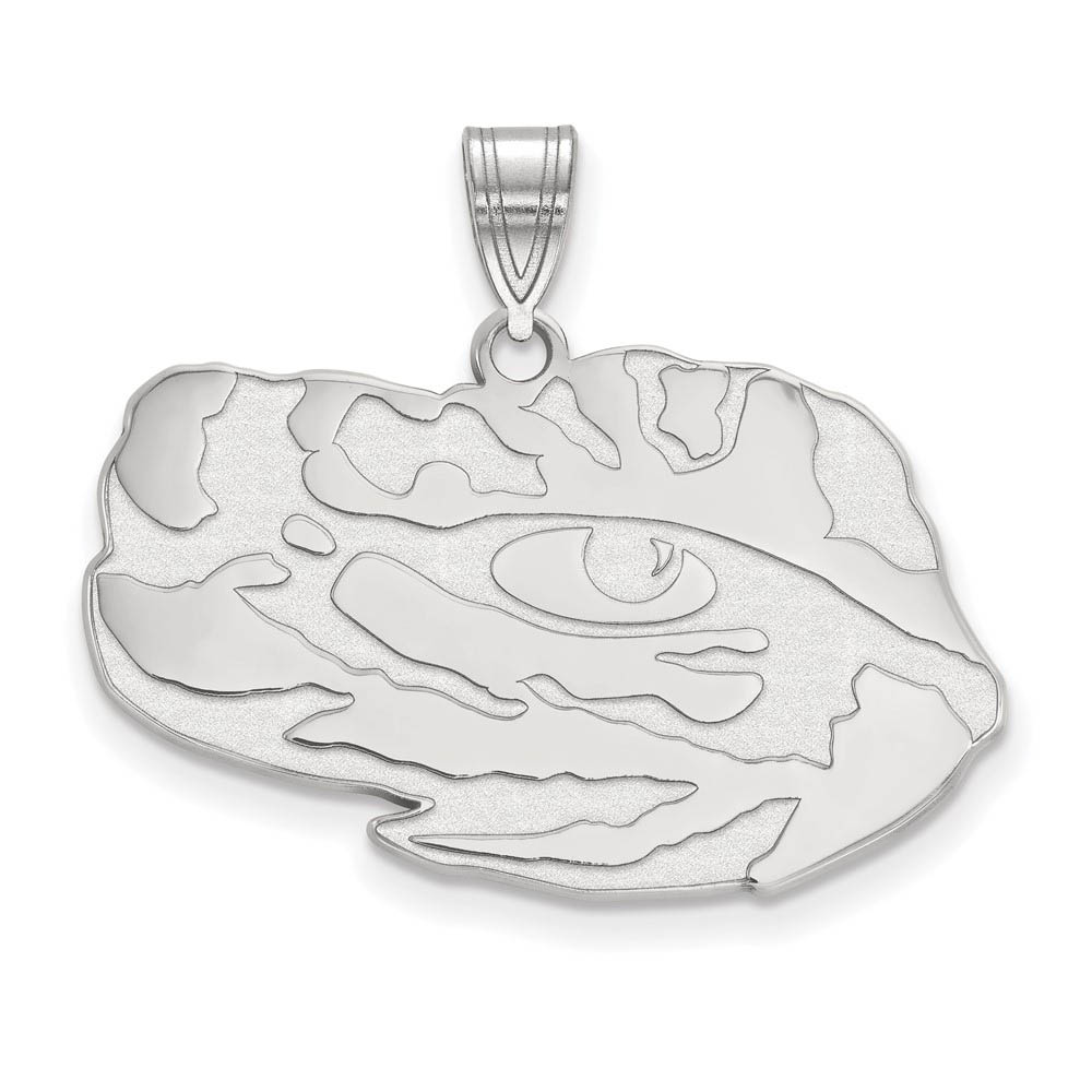 14k White Gold Louisiana State Mascot Pendant
