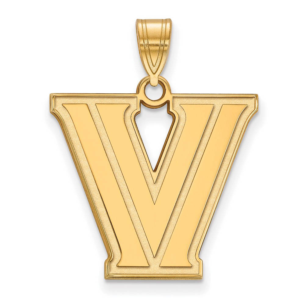 14k Yellow Gold Villanova U. Logo Pendant