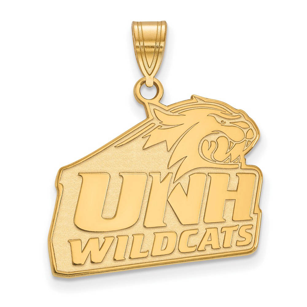 14k Yellow Gold U. of New Hampshire Logo Pendant
