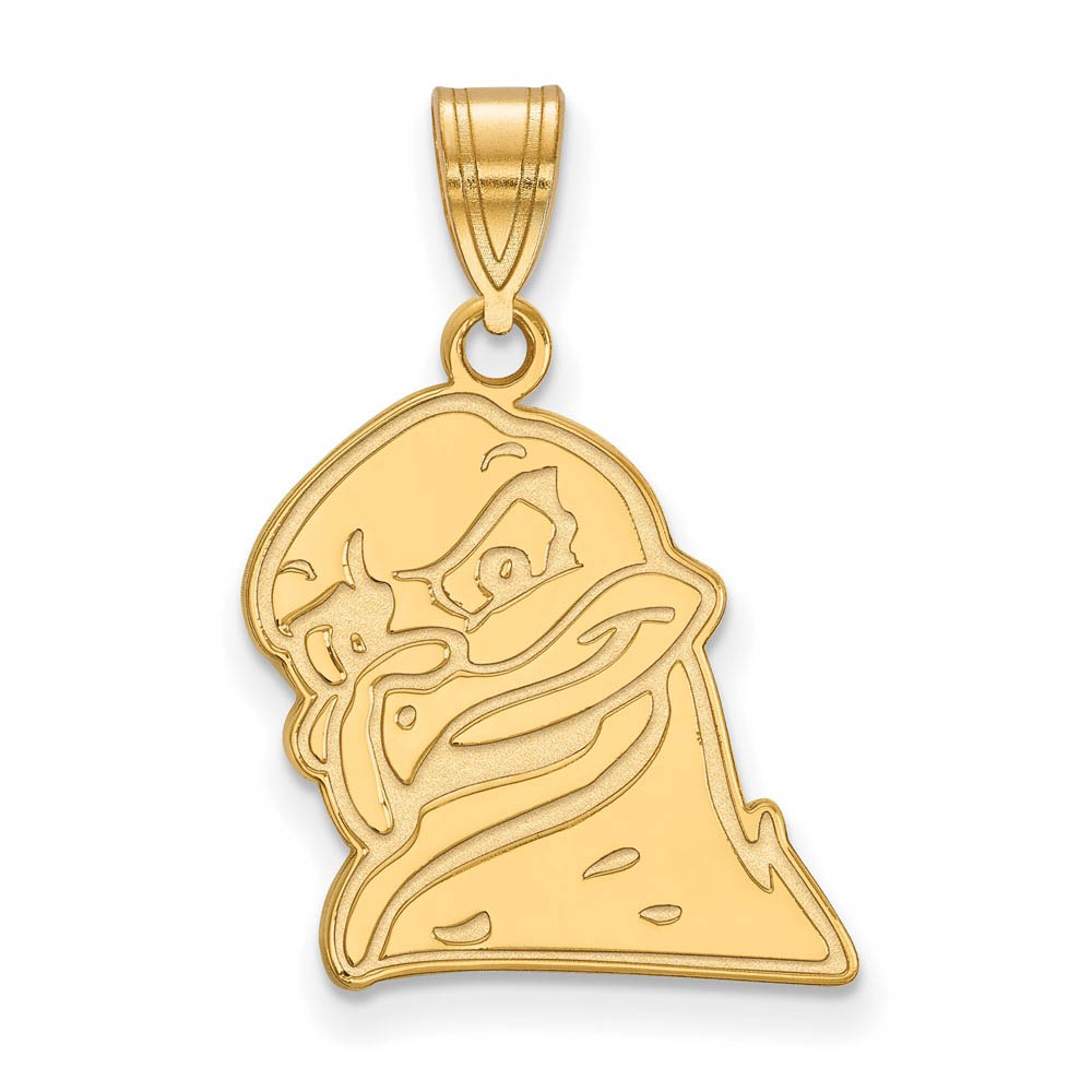 14k Yellow Gold Virginia Tech Mascot Pendant