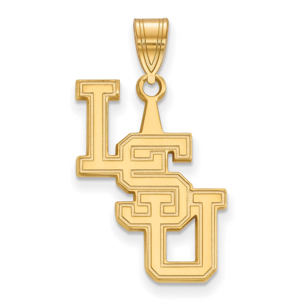 14k Yellow Gold Louisiana State Pendant