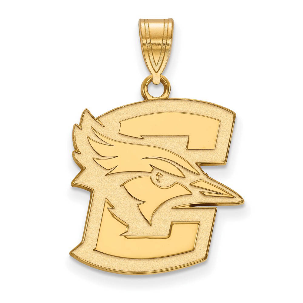 14k Gold Plated Silver Creighton U Pendant