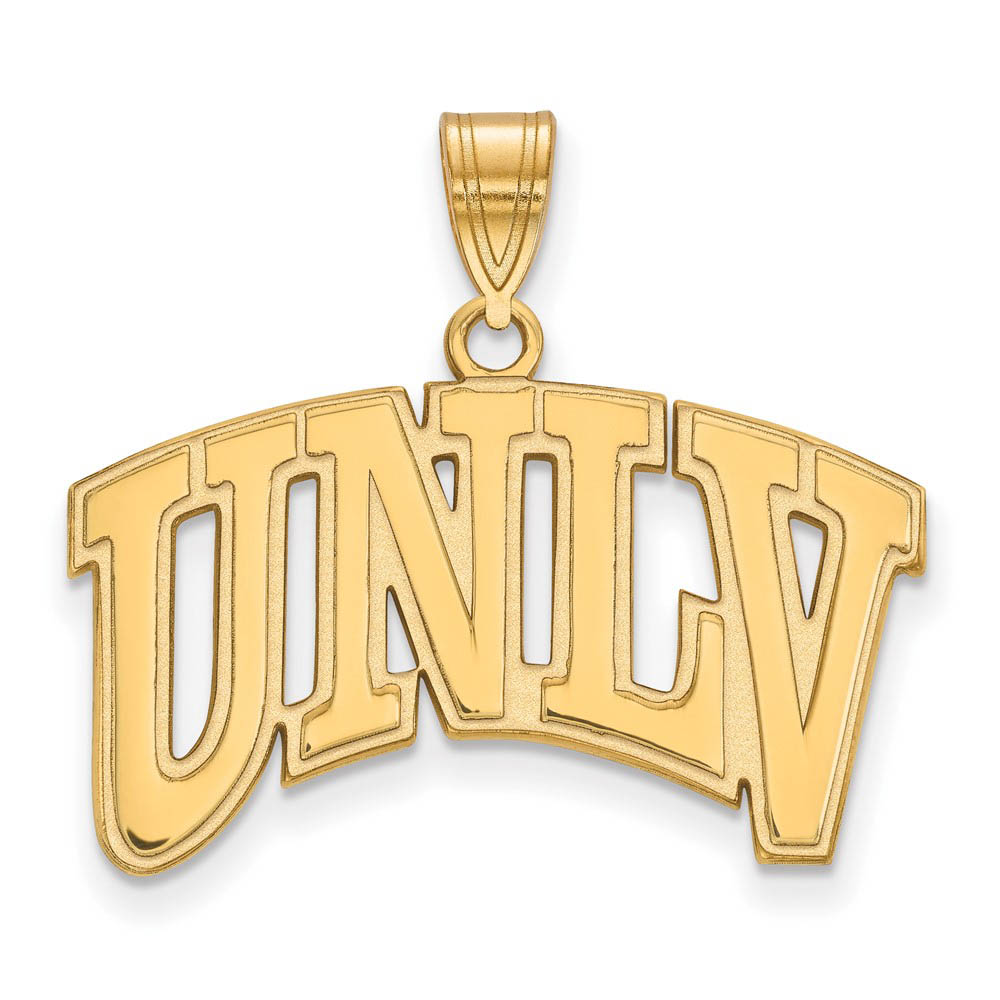 14k Gold Plated Silver Univ. of Nevada Las Vegas Pendant