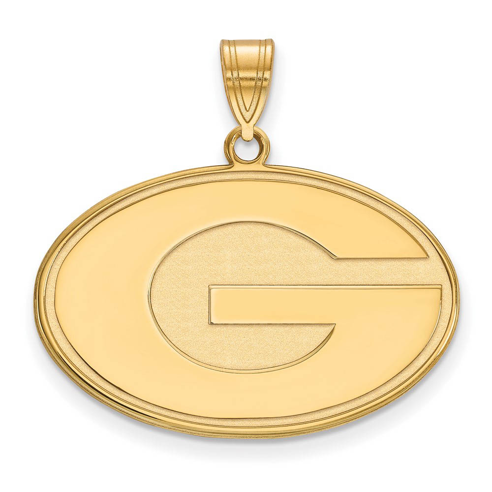 14k Gold Plated Silver Univ. of Georgia 'G' Pendant