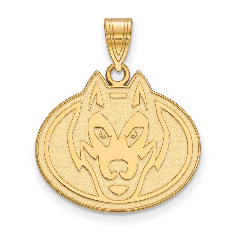 14k Gold Plated Silver St. Cloud State Pendant
