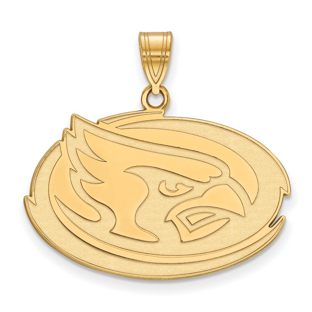 14k Gold Plated Silver Iowa State Pendant
