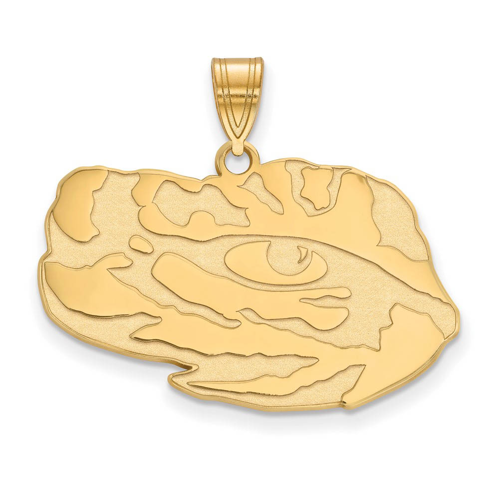 14k Gold Plated Silver Louisiana State Mascot Pendant
