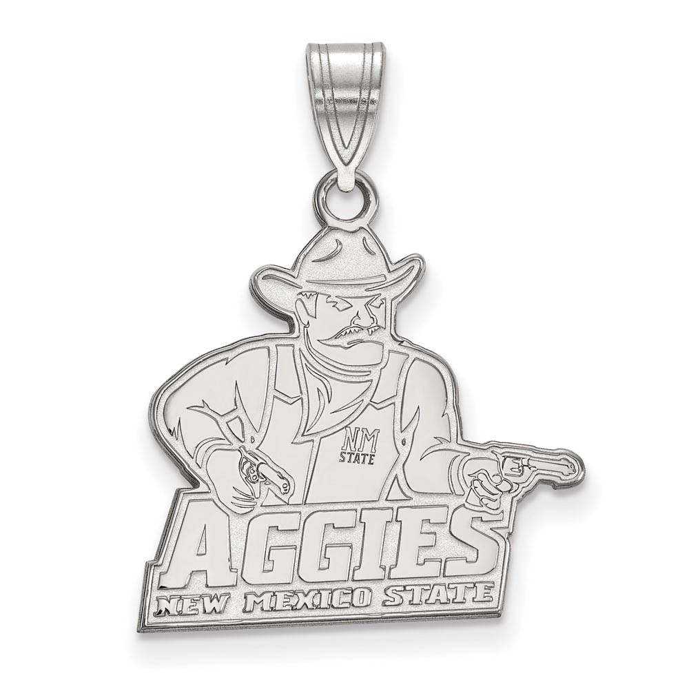 Sterling Silver New Mexico State Pendant