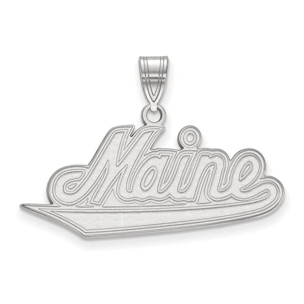 Sterling Silver U. of Maine Pendant