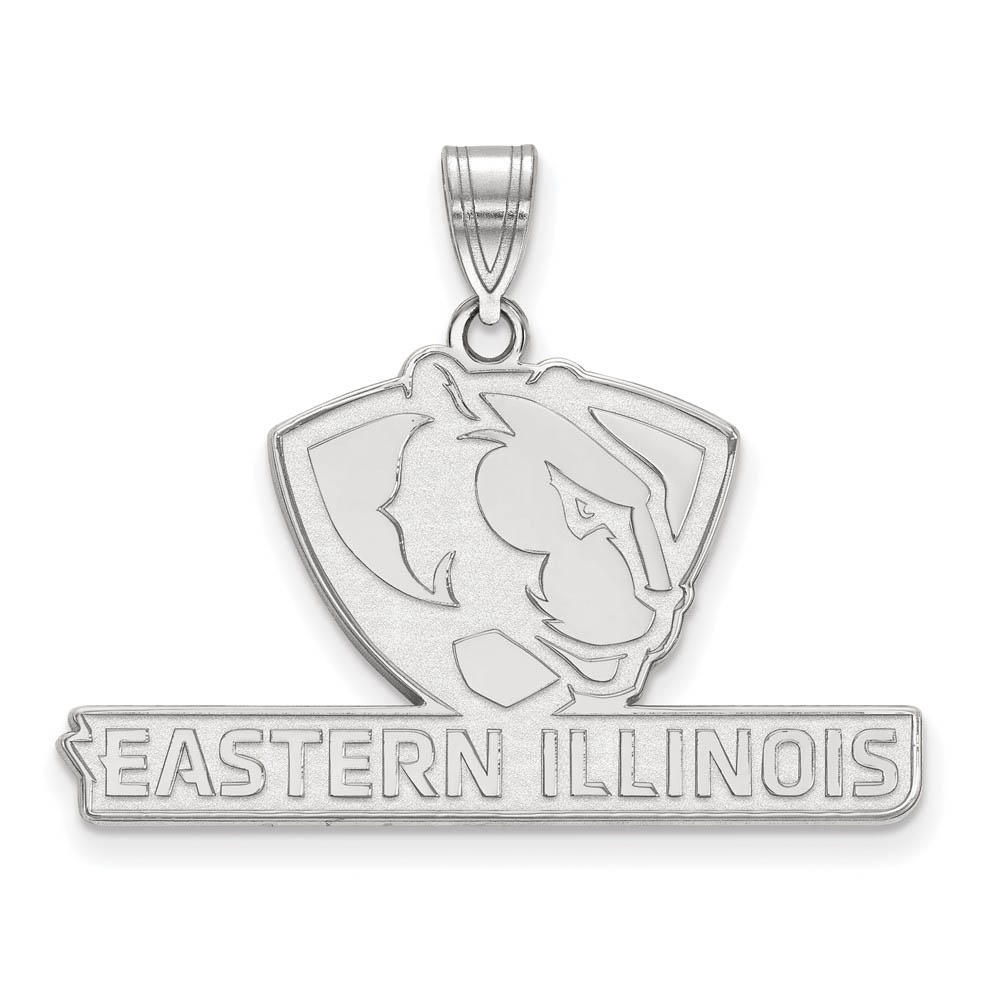 Sterling Silver Eastern Illinois U Pendant
