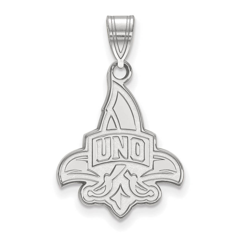 Sterling Silver U. of New Orleans Pendant