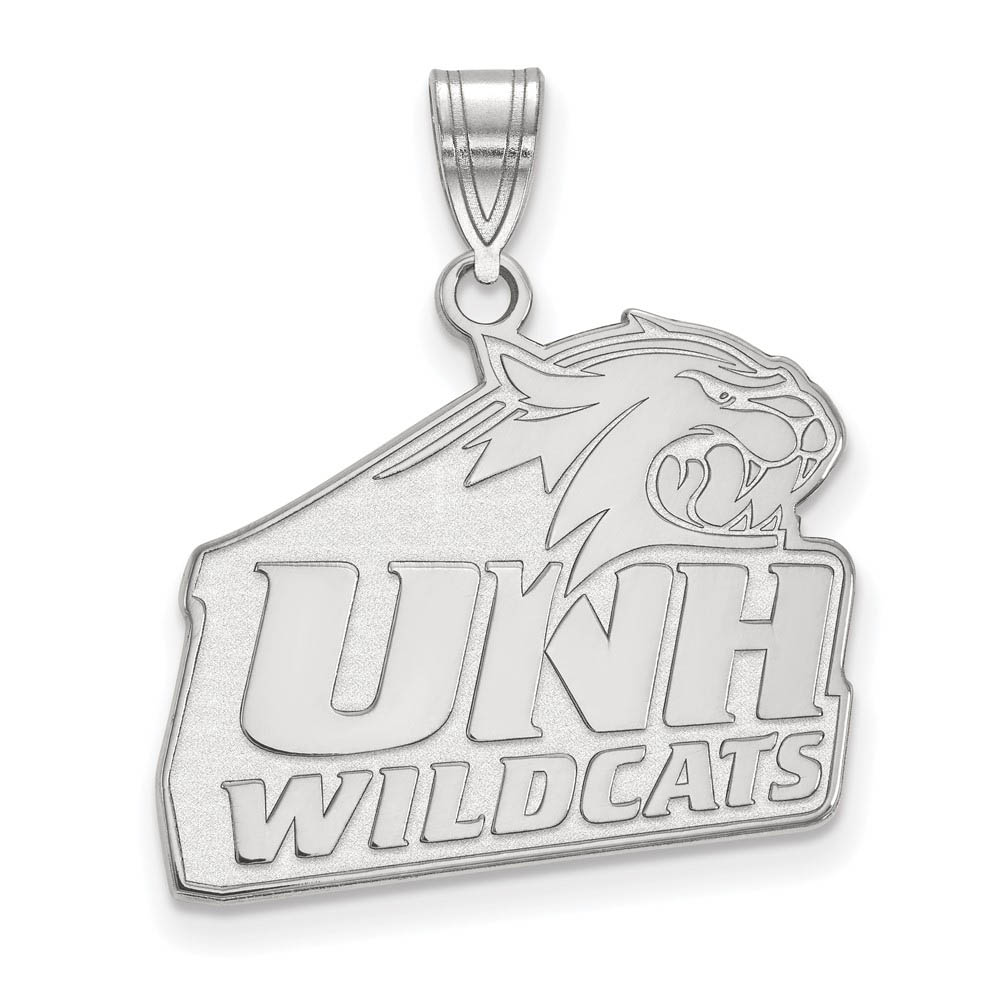 Sterling Silver U. of New Hampshire Logo Pendant