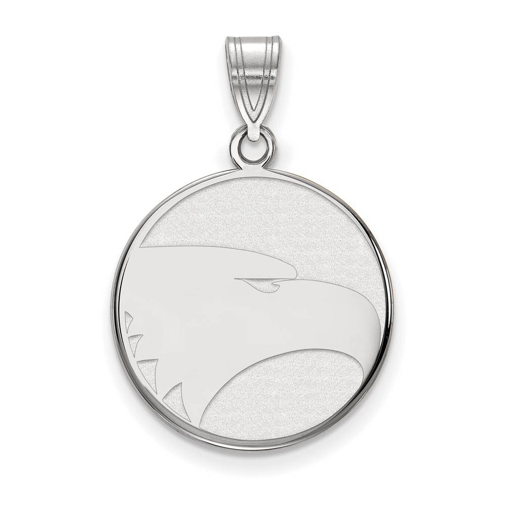 Sterling Silver Georgia Southern U Mascot Disc Pendant
