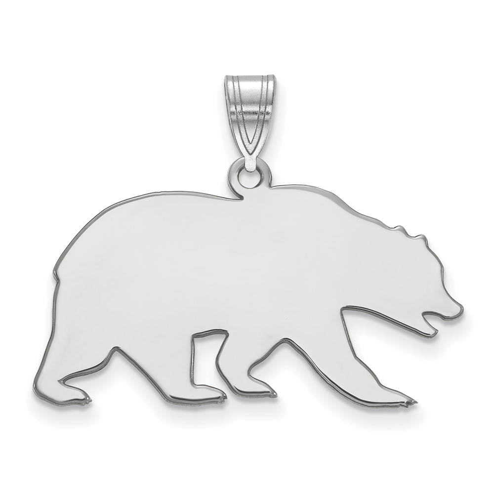 Sterling Silver California Berkeley Mascot Pendant