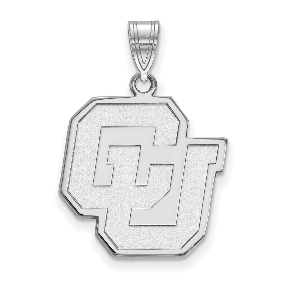 Sterling Silver U. of Colorado Pendant
