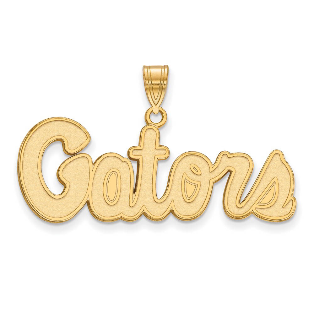 10k Yellow Gold U of Florida 'Gators' Pendant