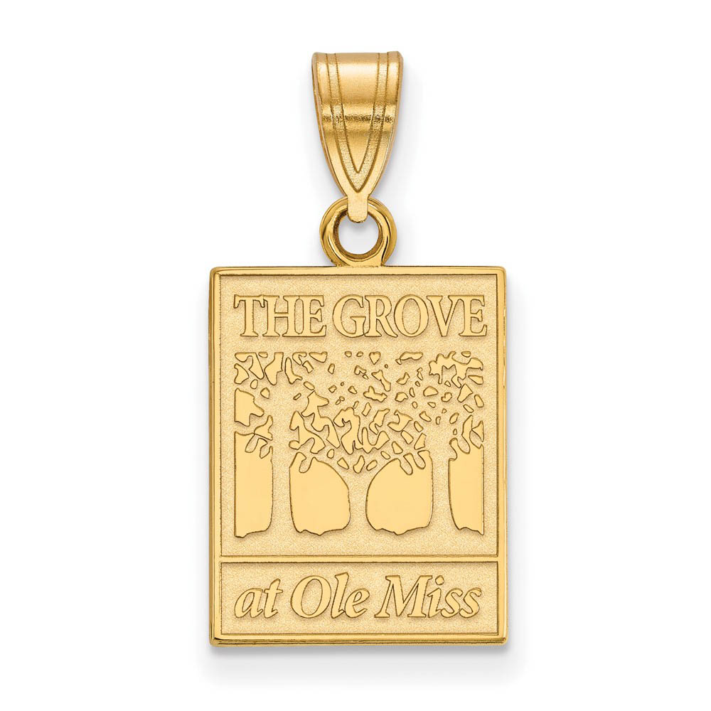 10k Yellow Gold U. of Mississippi Pendant