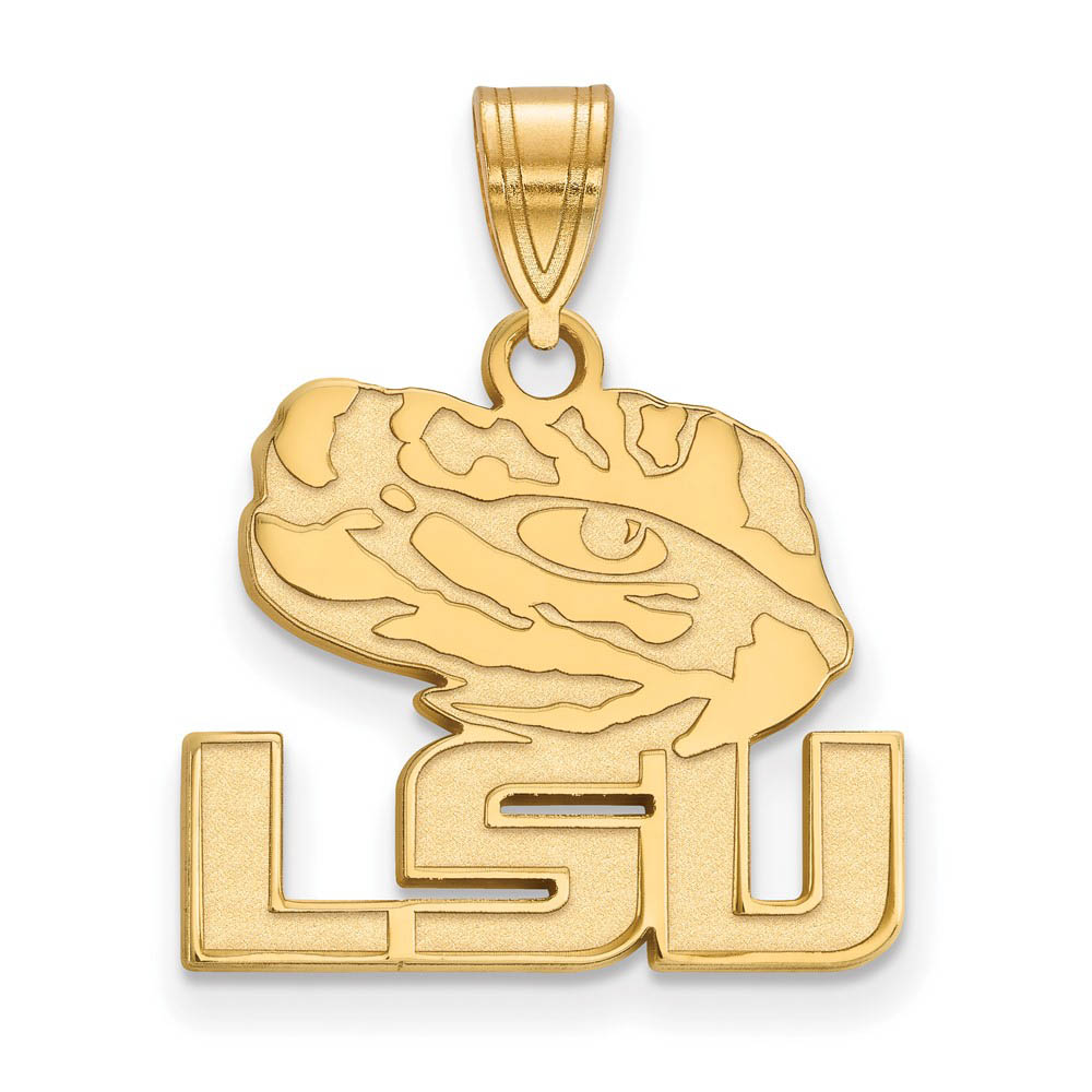 10k Yellow Gold Louisiana State 'LSU' Mascot Pendant