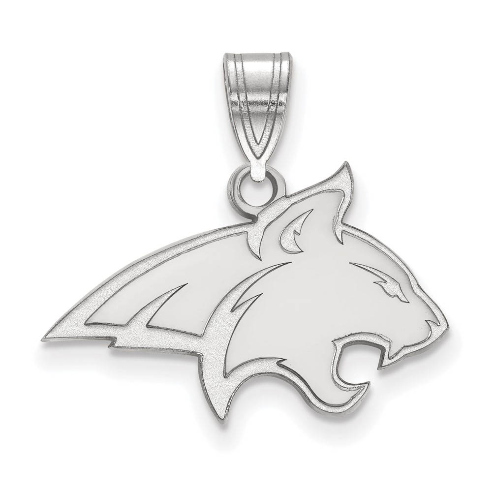 14k White Gold Montana State Pendant