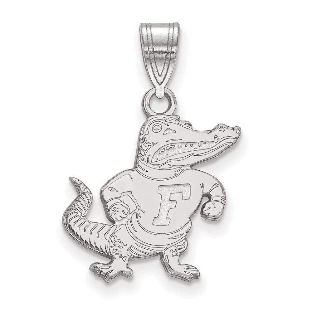14k White Gold U of Florida Pendant