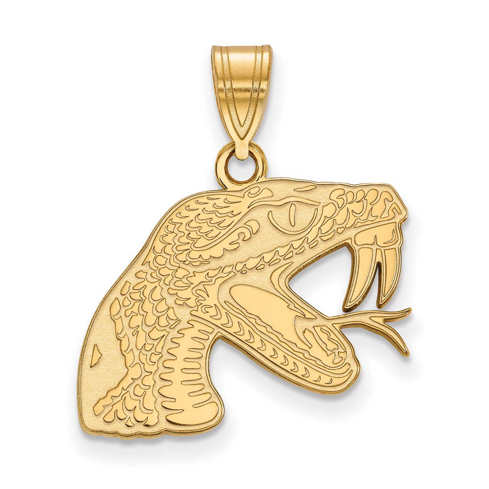 14k Yellow Gold Florida A&M U Medium Pendant