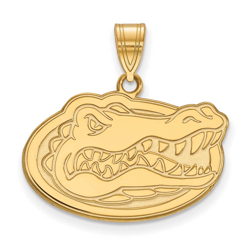 14k Gold Plated Silver U. of Florida Mascot Pendant