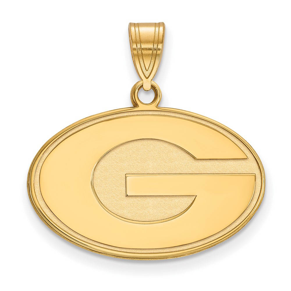 14k Gold Plated Silver U. of Georgia 'G' Pendant