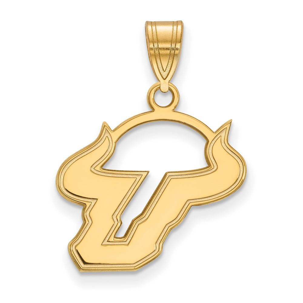 14k Gold Plated Silver South Florida Pendant